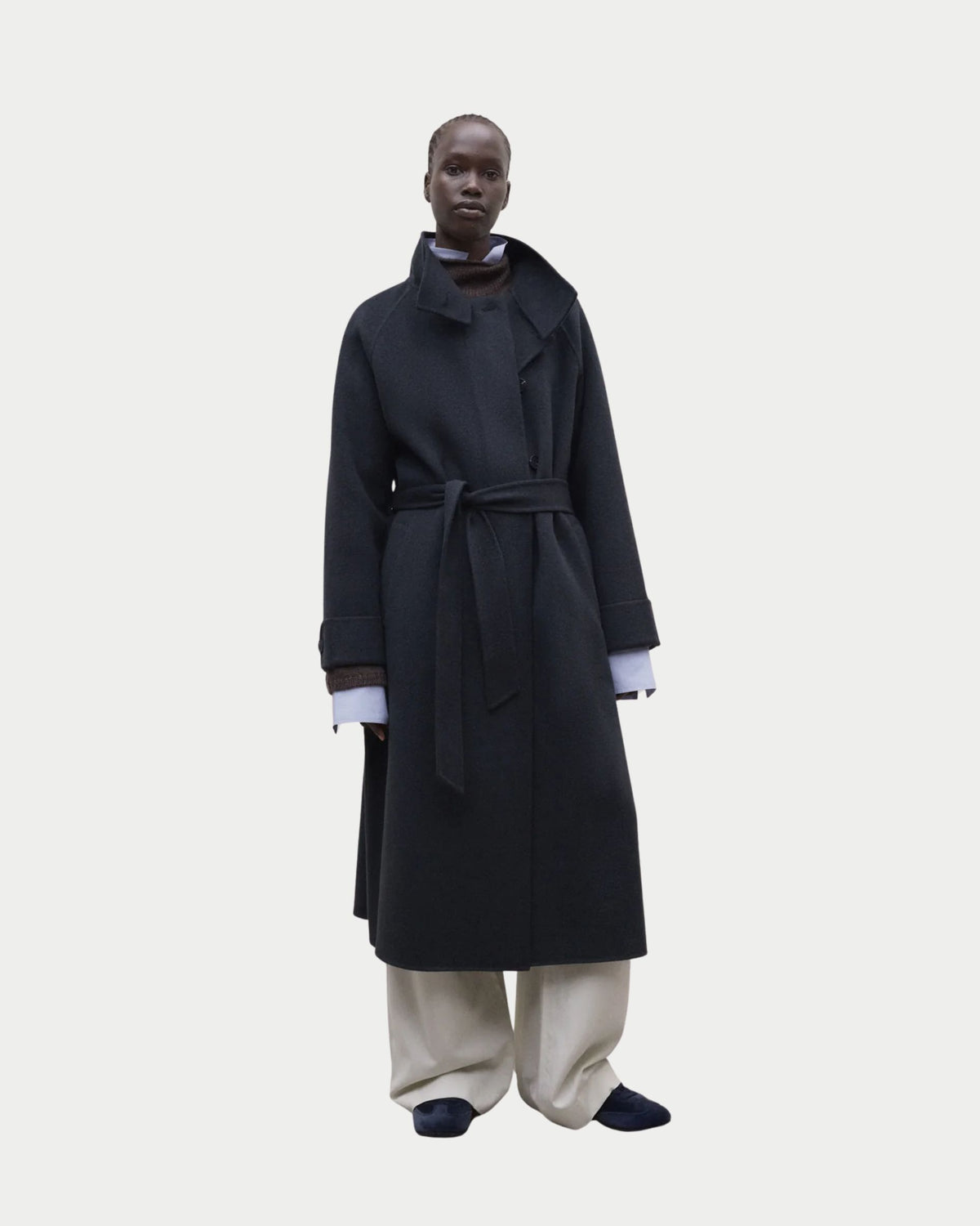 Lora recycled wool coat