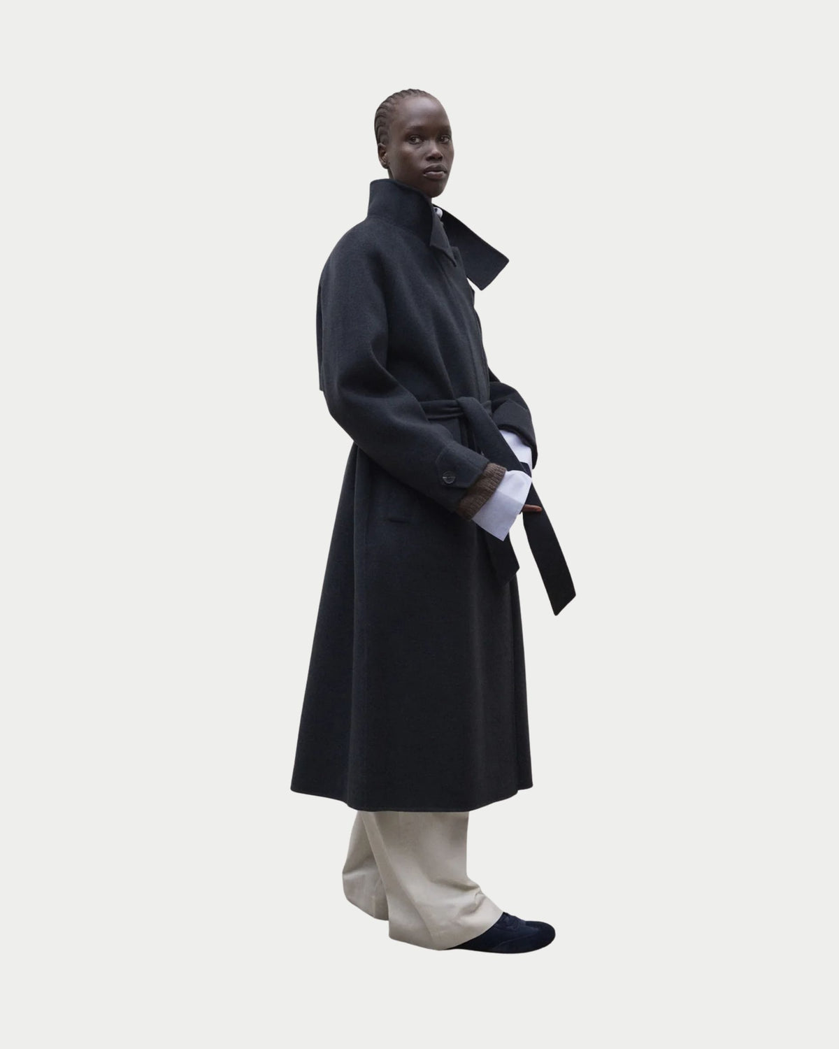 Lora recycled wool coat