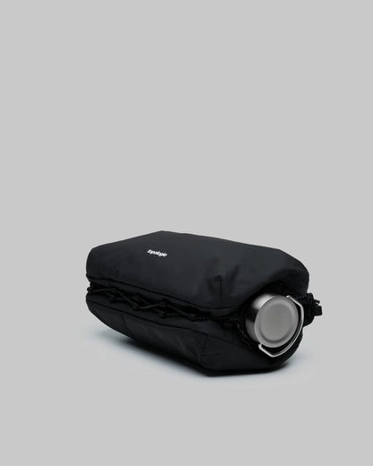 Borsa Bottle Sacoche L Black Ripstop Dry con tracolla 8 mm Rope Flash Black