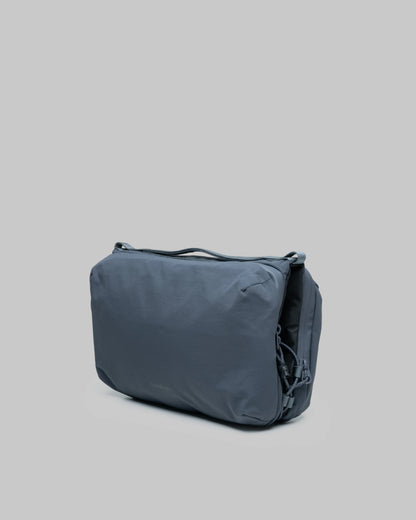 Borsa Bottle Sacoche L Burnt Ash Papery con tracolla 6mm Taupe Pattern