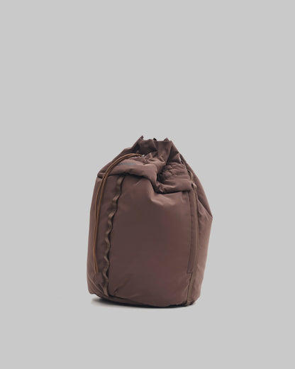 Borsa Cargo Rucksack Small Cocoa con Puffer Wrist Strap Moss