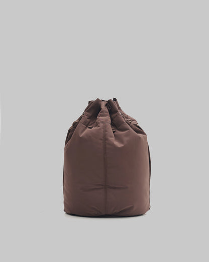Borsa Cargo Rucksack Small Cocoa con Puffer Wrist Strap Moss
