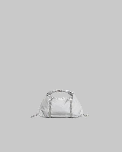 Borsa hobo mini in argento