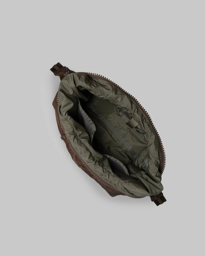 Borsa Hobo Cloud Cocoa con Corde Fluo