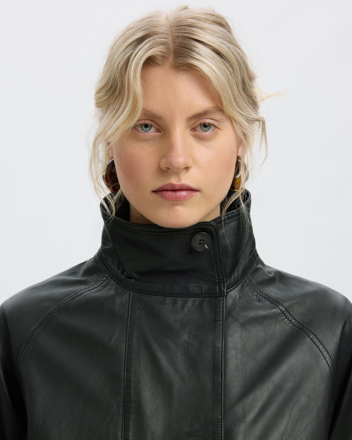 Leather jacket