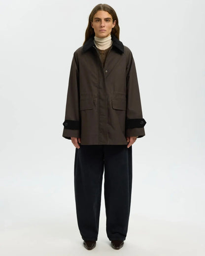 Waxed jacket
