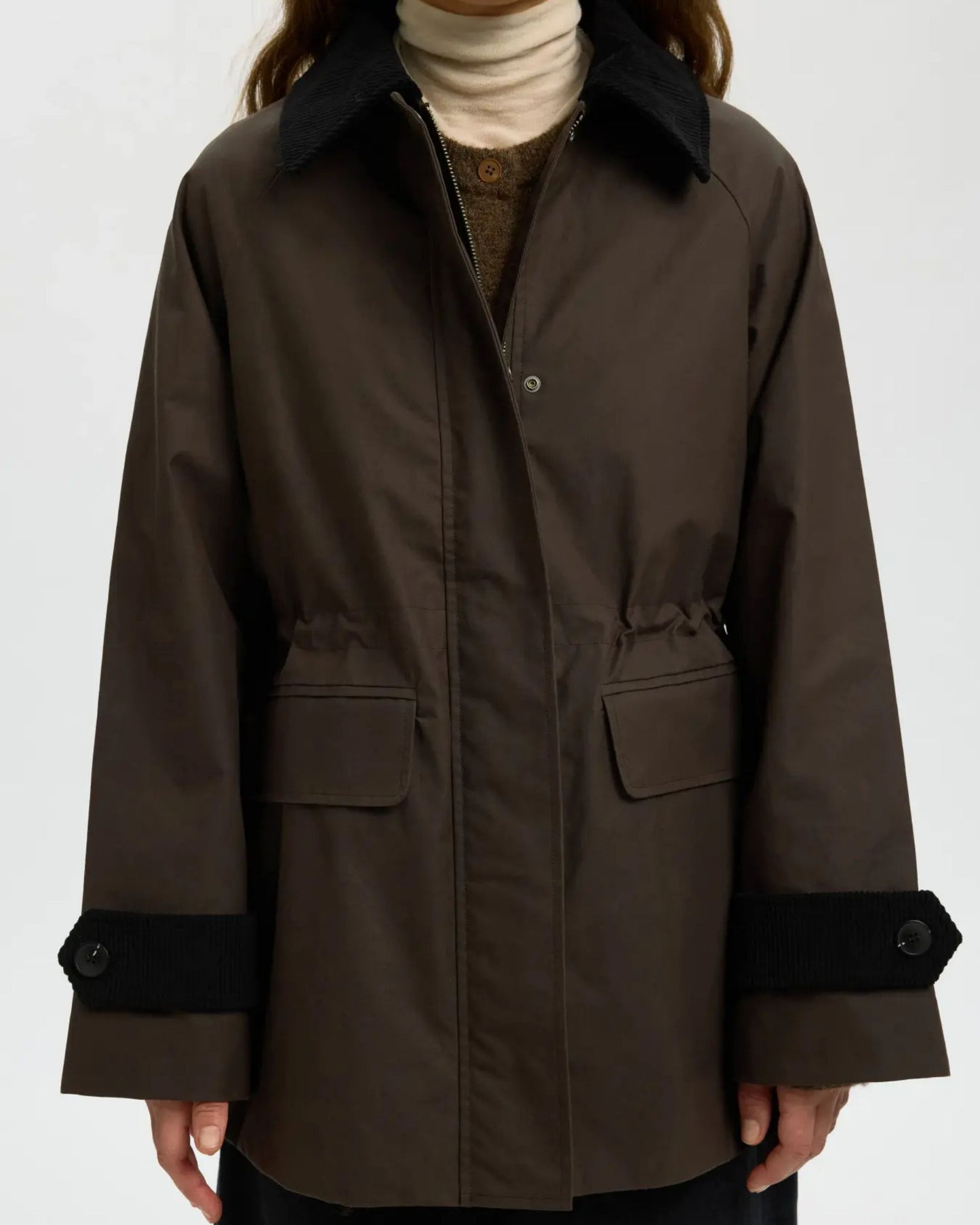 Waxed jacket