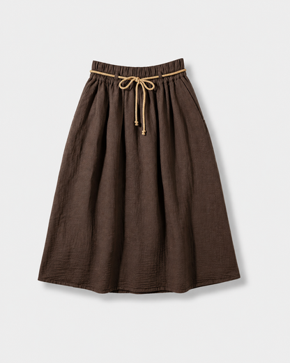 Martina linen skirt