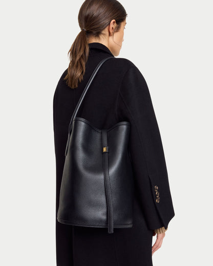 Borsa bucket bag Maryllon in pelle
