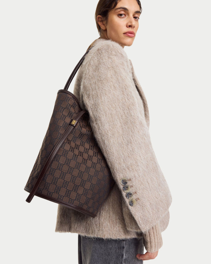 Maryllon monogram bucket bag