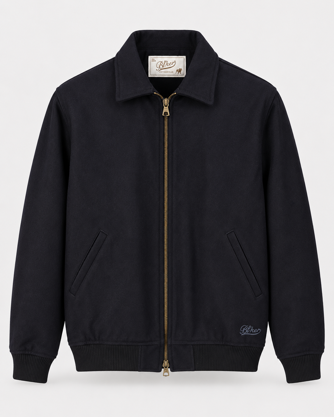 Giacca bomber in lana