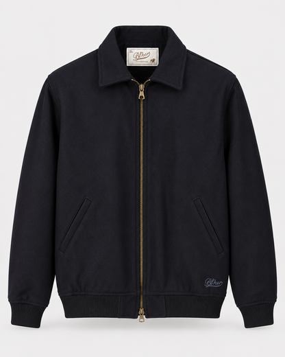 Giacca bomber in lana