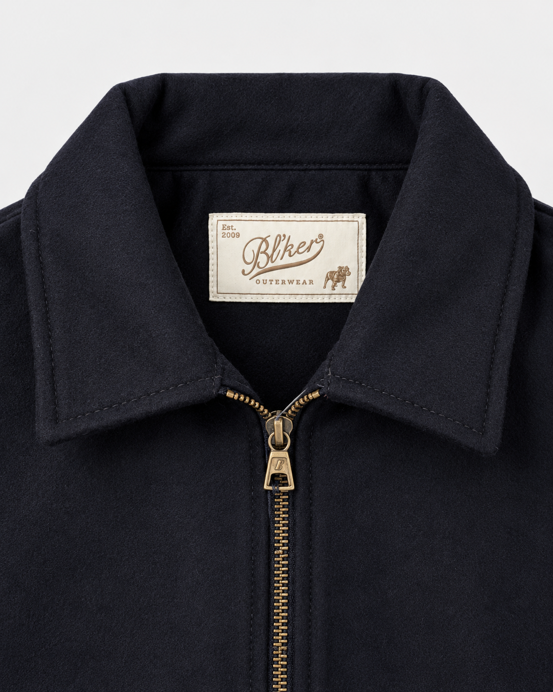 Giacca bomber in lana