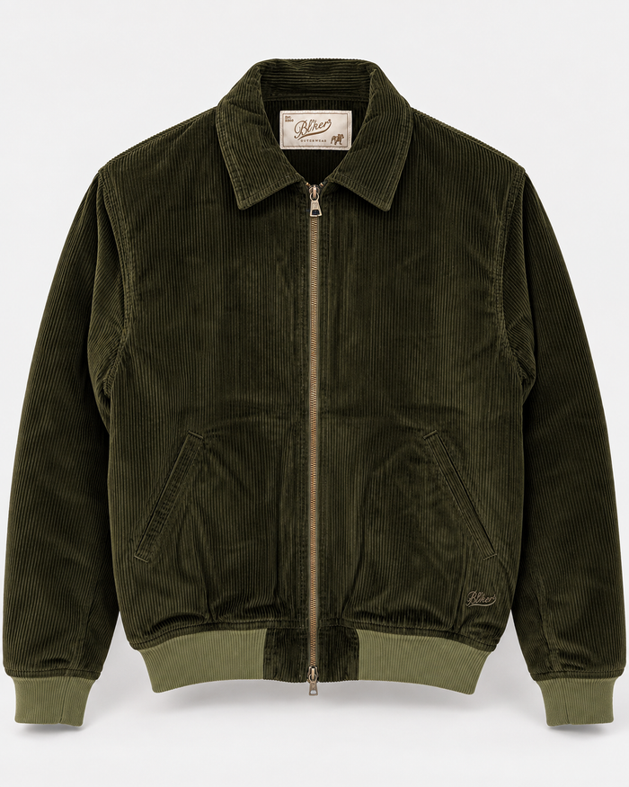Giacca bomber in velluto