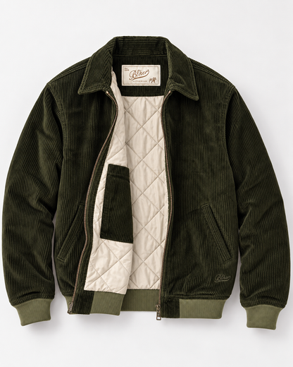 Giacca bomber in velluto