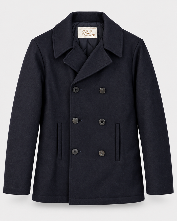 Giacca Peacoat imbottita