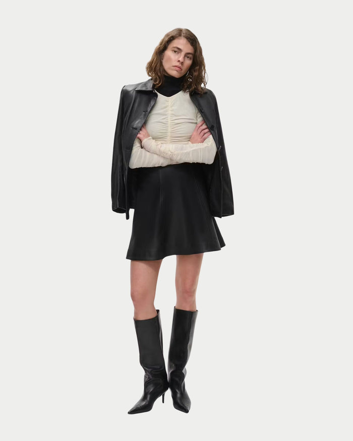 Maglia a maniche lunghe con arricciature IOFatou