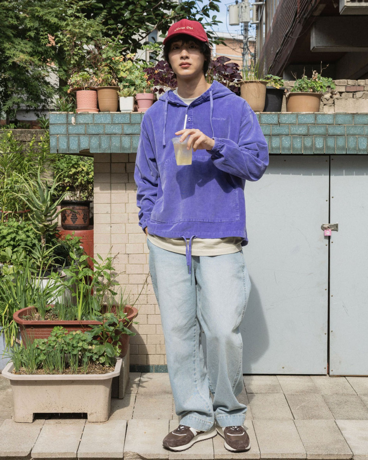 Jeans lavato loose fit