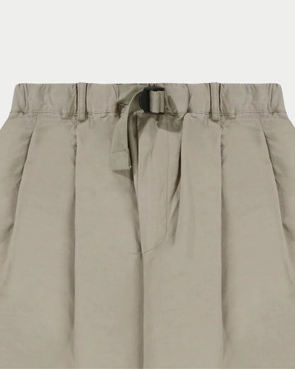 Two-pleat wide trousers