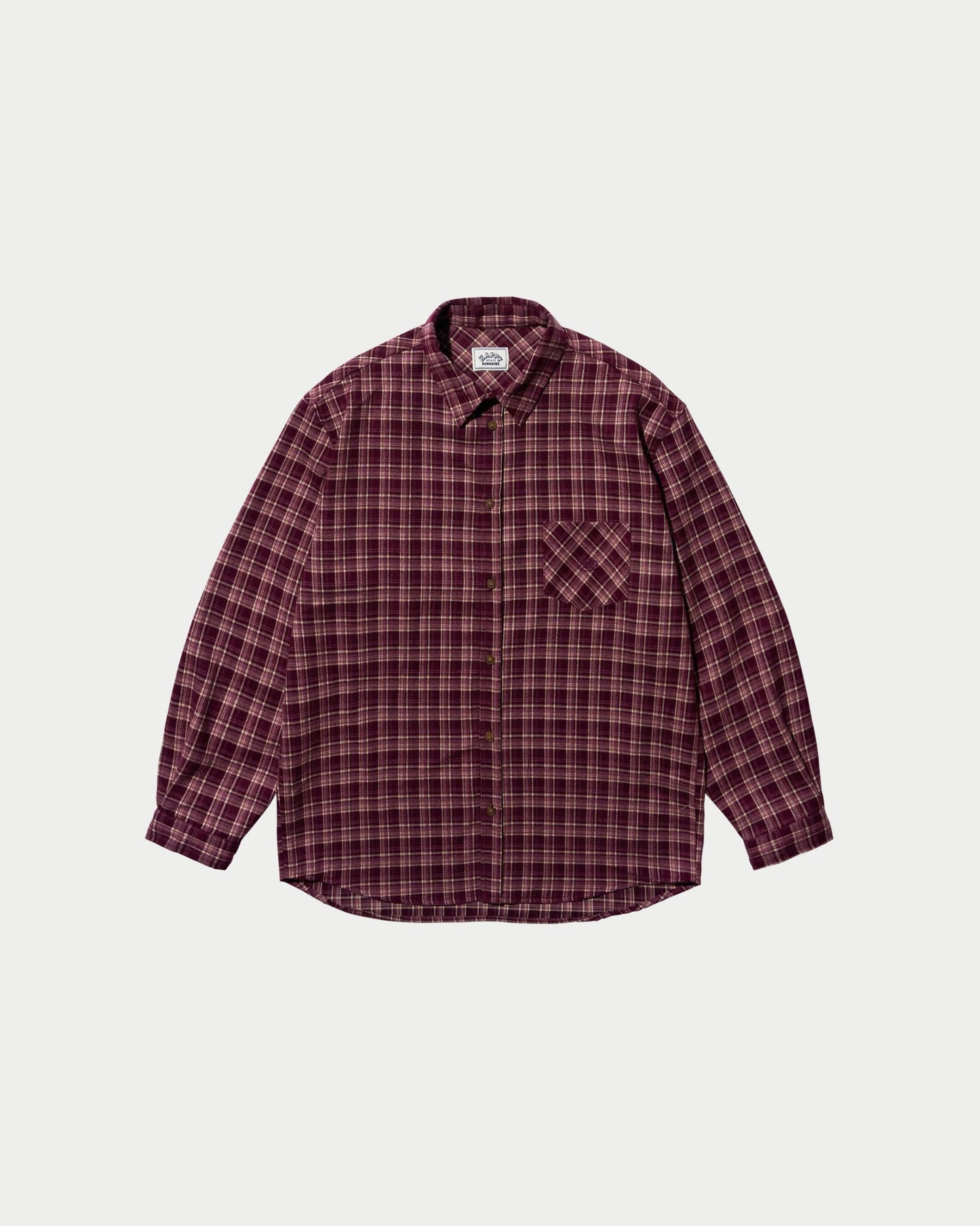 Plaid flannel shirt