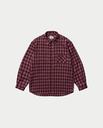 Plaid flannel shirt