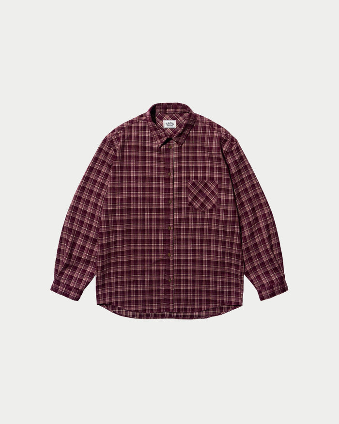 Plaid flannel shirt