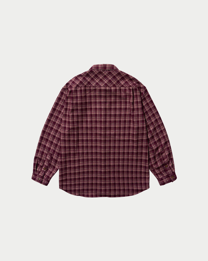 Plaid flannel shirt