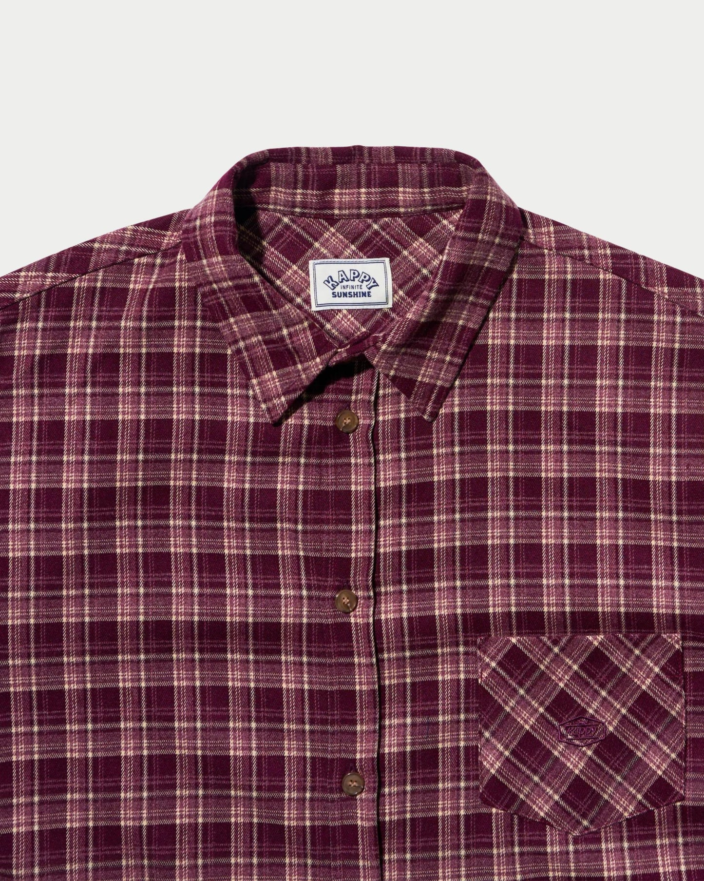 Plaid flannel shirt