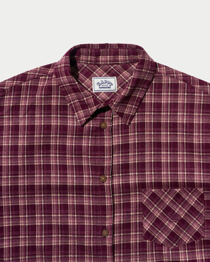 Plaid flannel shirt