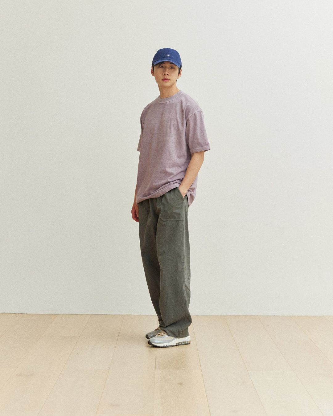 T-Shirt pigment unisex lilac