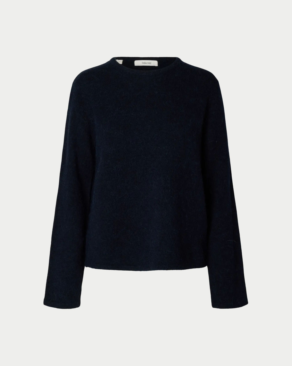 Maglia girocollo a maniche lunghe regular fit