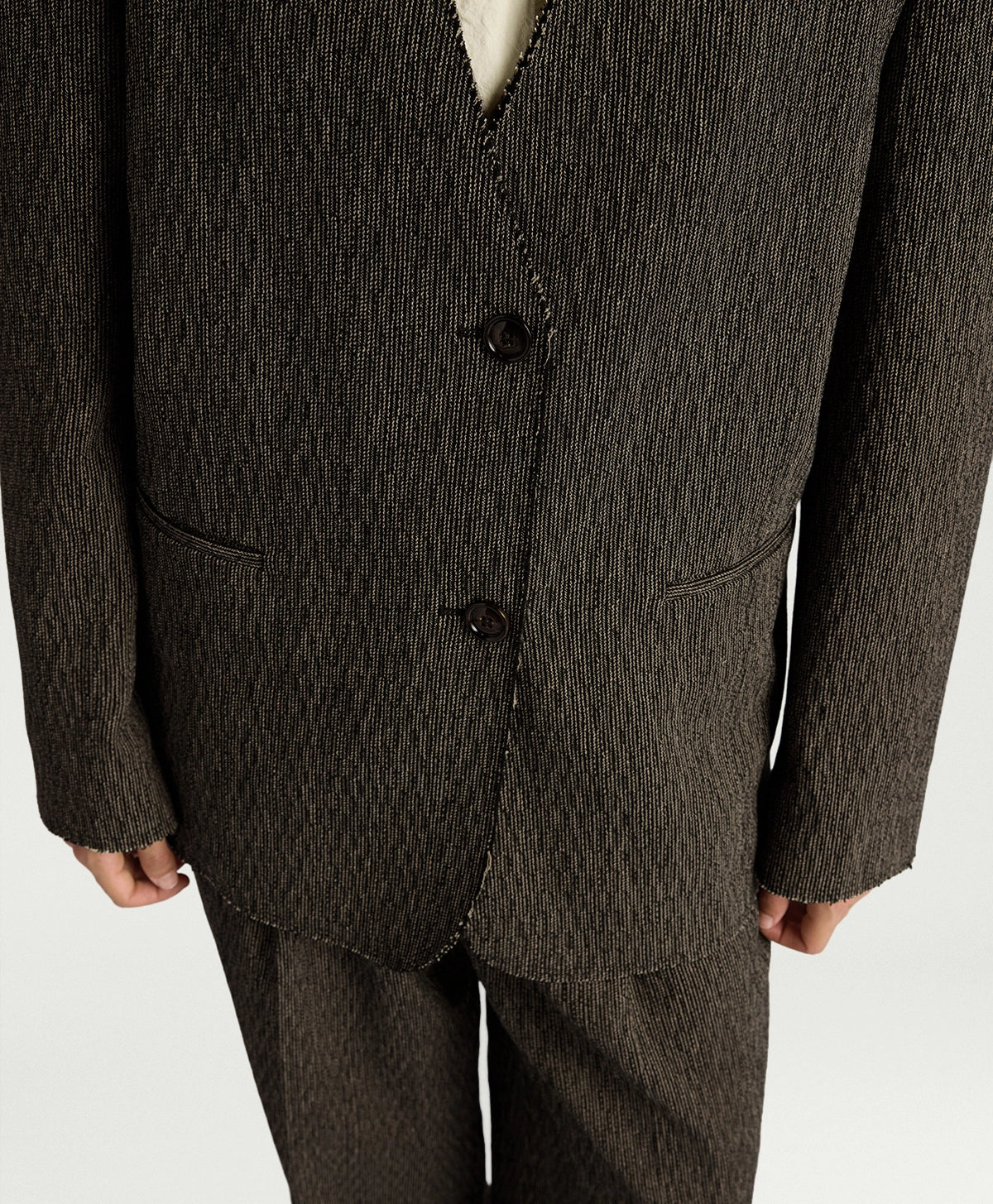 Blazer Mary in cotone e lino