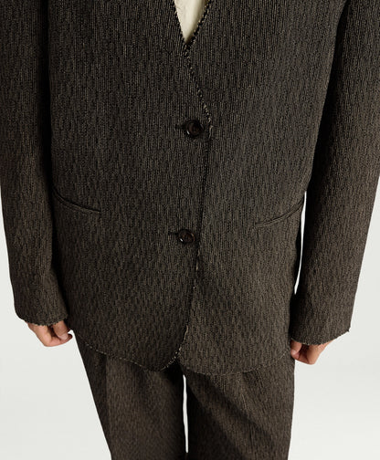 Blazer Mary in cotone e lino