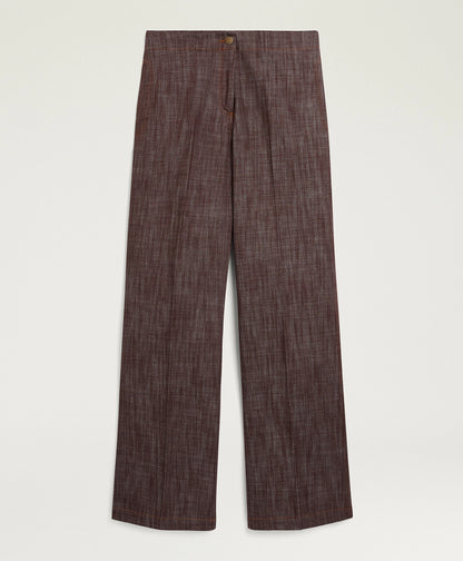 Pantaloni cimayo in denim moro