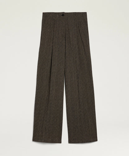 Pantaloni Sierrao in cotone e lino