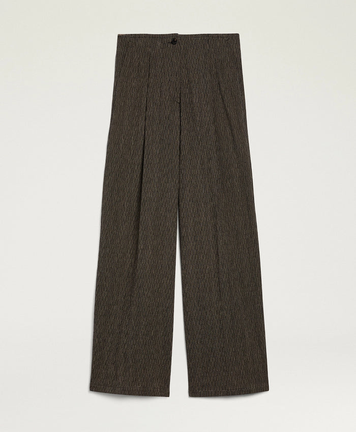 Pantaloni Sierrao in cotone e lino