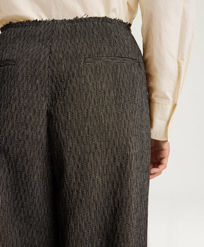 Pantaloni Sierrao in cotone e lino