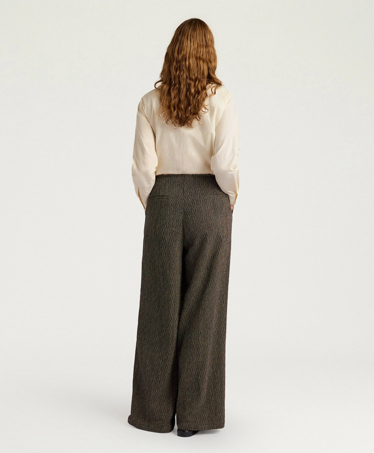 Pantaloni Sierrao in cotone e lino