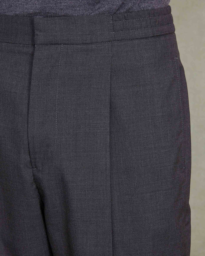 Pantaloni Drew in lana Fresco