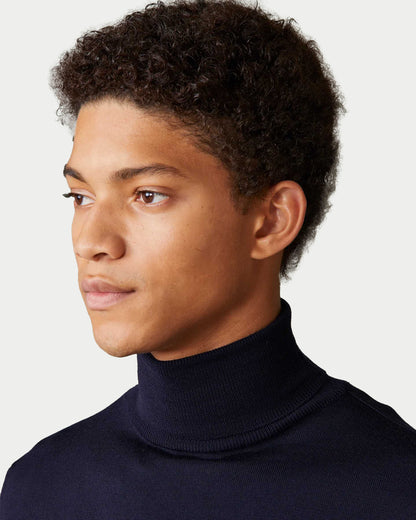 Maglia Nina in lana Merino collo alto