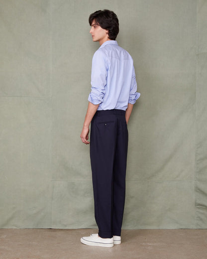 Pantaloni Hugo in lana Fresco italiana