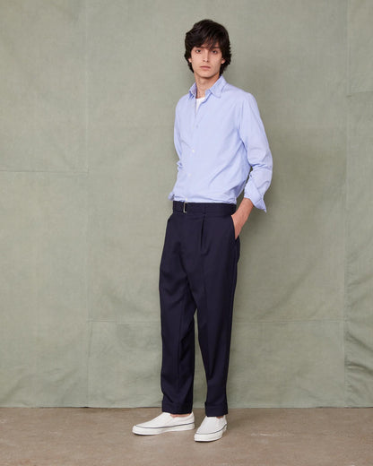 Pantaloni Hugo in lana Fresco italiana
