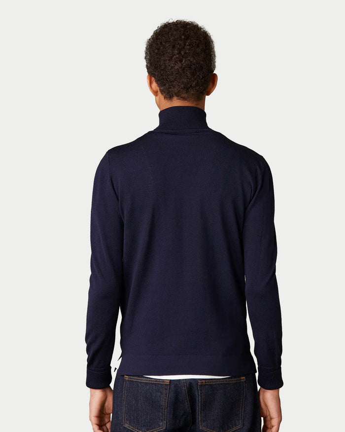 Maglia Nina in lana Merino collo alto