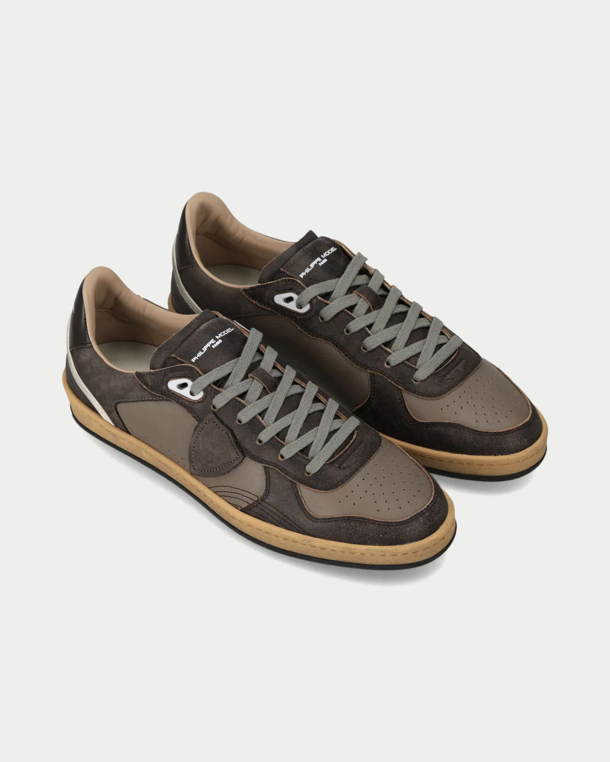 Sneakers PGAL Low da uomo in pelle effetto vintage
