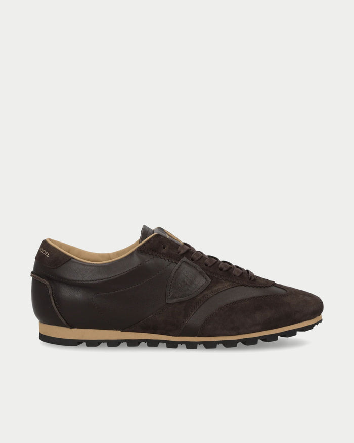 Men's PLANCHE Low leather and suede sneakers