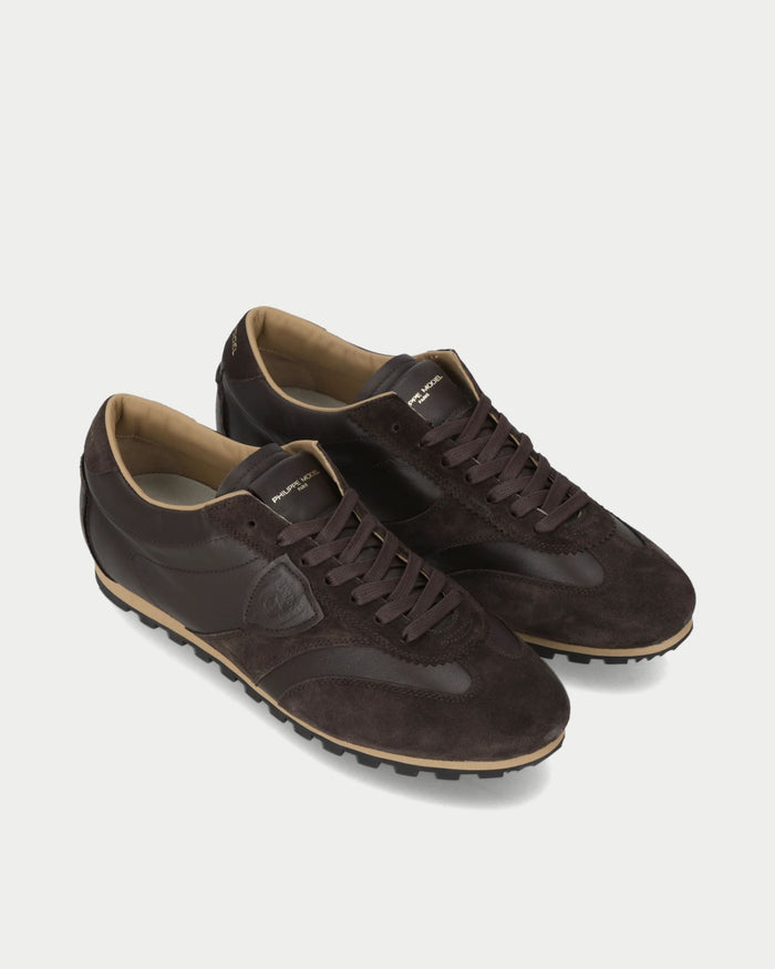 Men's PLANCHE Low leather and suede sneakers
