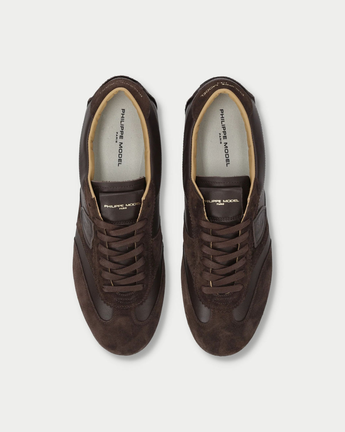 Sneakers PLANCHE Low da uomo in pelle e pelle scamosciata