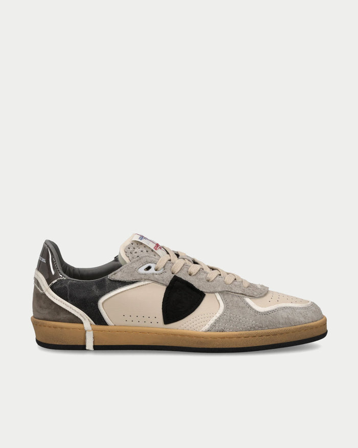 Men's PGAL Low Leather and Fabric Sneakers