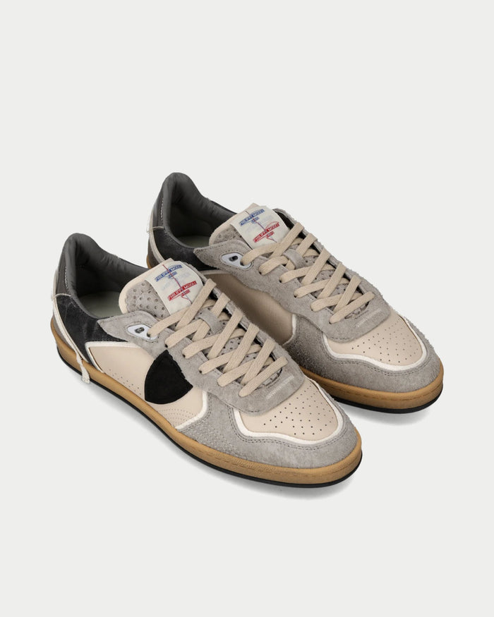 Men's PGAL Low Leather and Fabric Sneakers