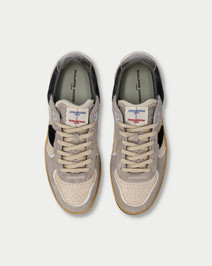 Men's PGAL Low Leather and Fabric Sneakers